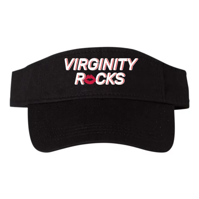 Virginity Rocks Kiss Lips Valucap Bio-Washed Visor