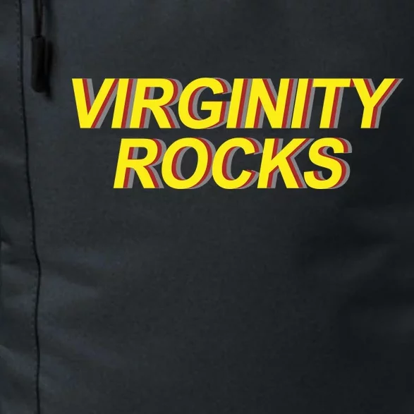 Virginity Rocks Retro Funny Daily Commute Backpack