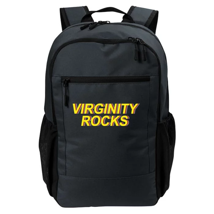 Virginity Rocks Retro Funny Daily Commute Backpack