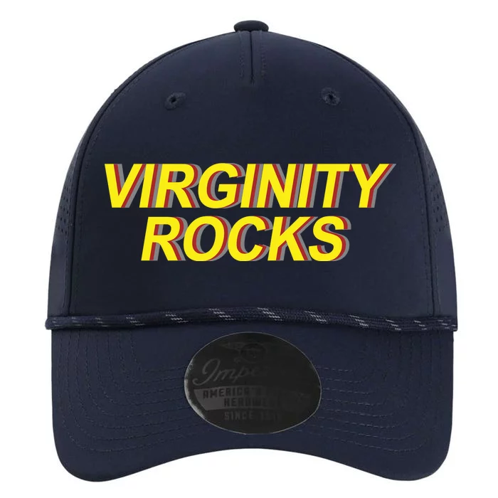 Virginity Rocks Retro Funny Performance The Dyno Cap