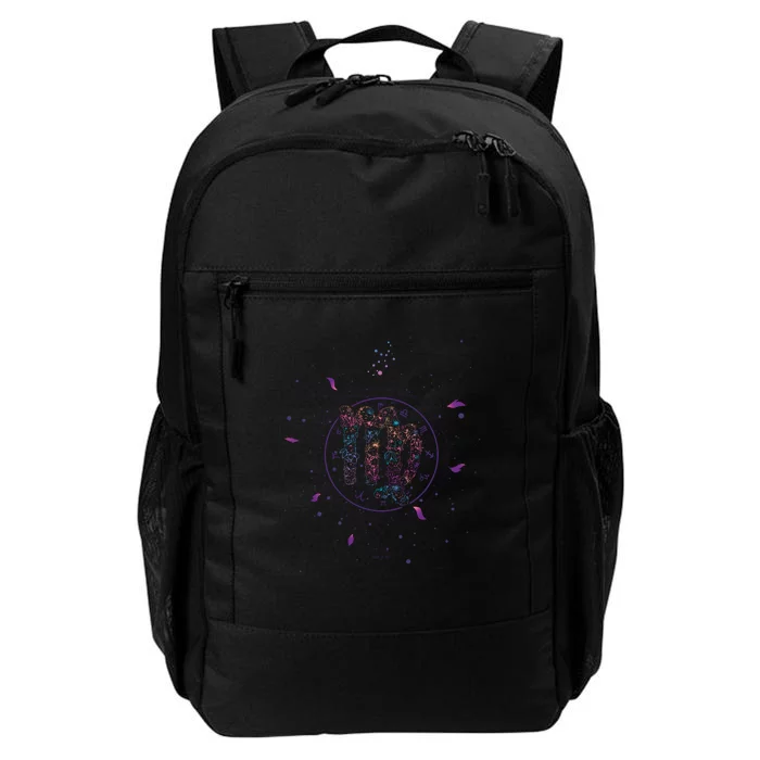 Virgo Floral Zodiac Daily Commute Backpack