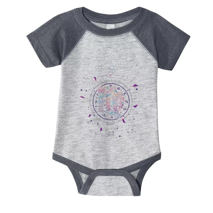 Virgo Floral Zodiac Infant Baby Jersey Bodysuit