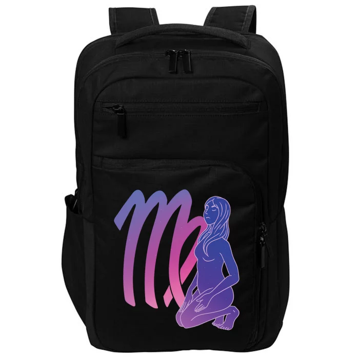 Virgo Girl Zodiac Sign Impact Tech Backpack