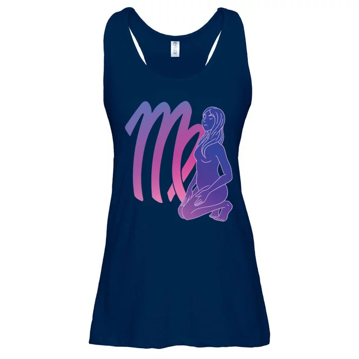 Virgo Girl Zodiac Sign Ladies Essential Flowy Tank