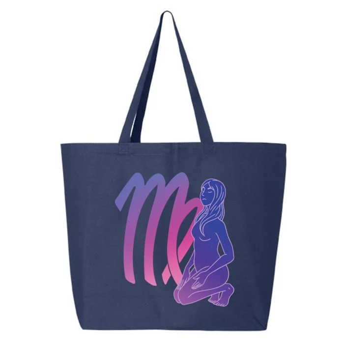 Virgo Girl Zodiac Sign 25L Jumbo Tote