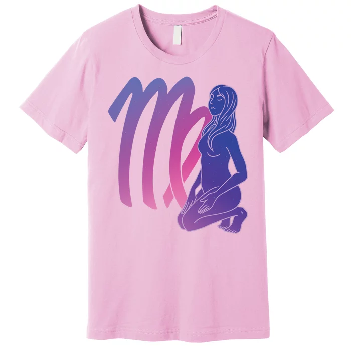 Virgo Girl Zodiac Sign Premium T-Shirt