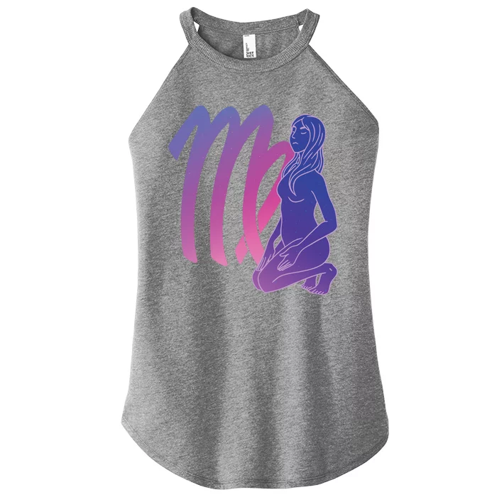 Virgo Girl Zodiac Sign Women’s Perfect Tri Rocker Tank