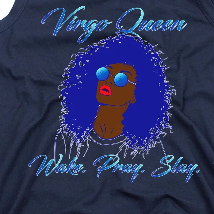 Virgo Queen Wake Pray Slay Tank Top