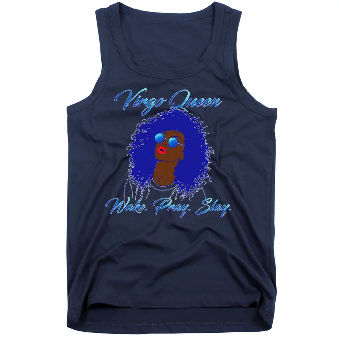 Virgo Queen Wake Pray Slay Tank Top