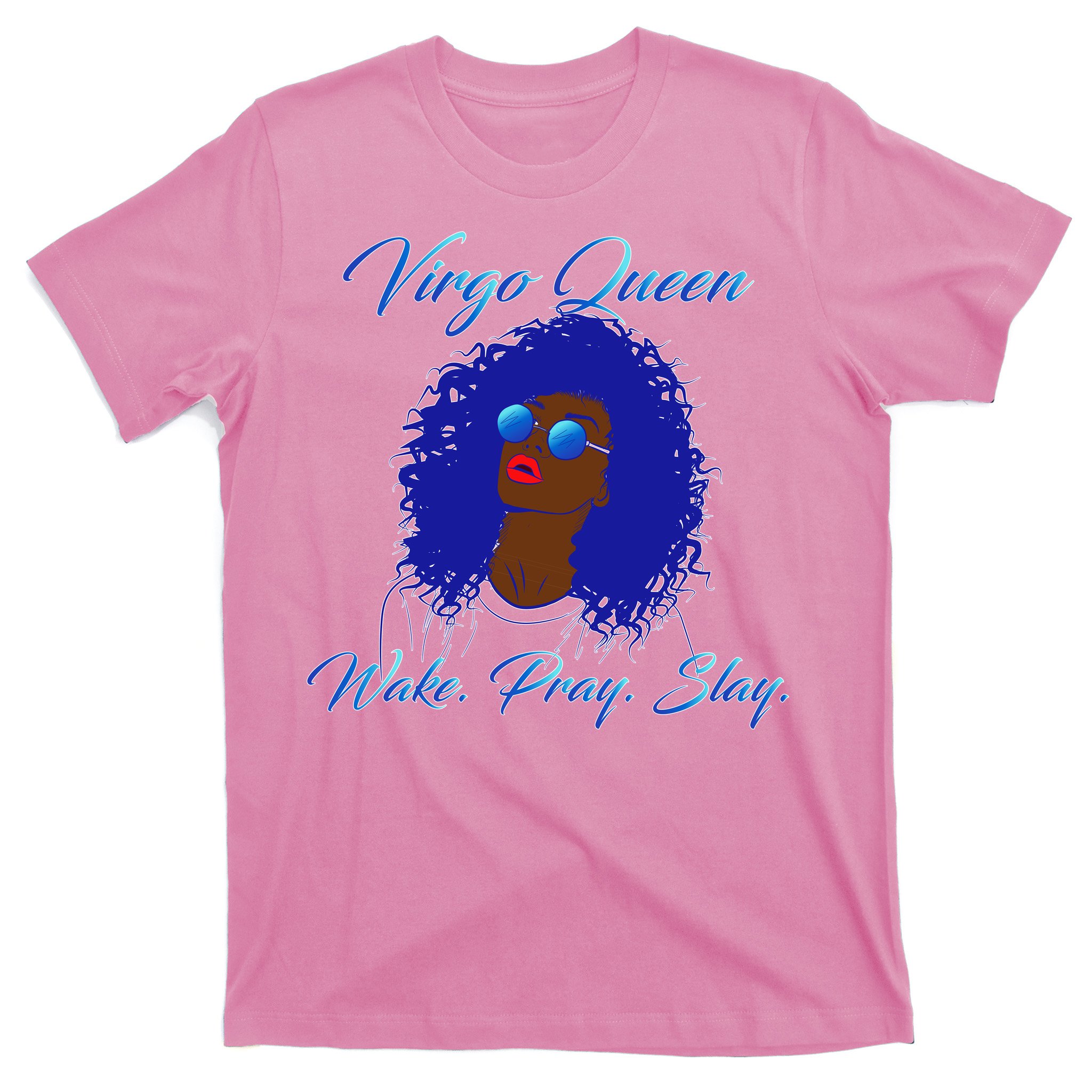 Virgo Queen Wake Pray Slay T-Shirt