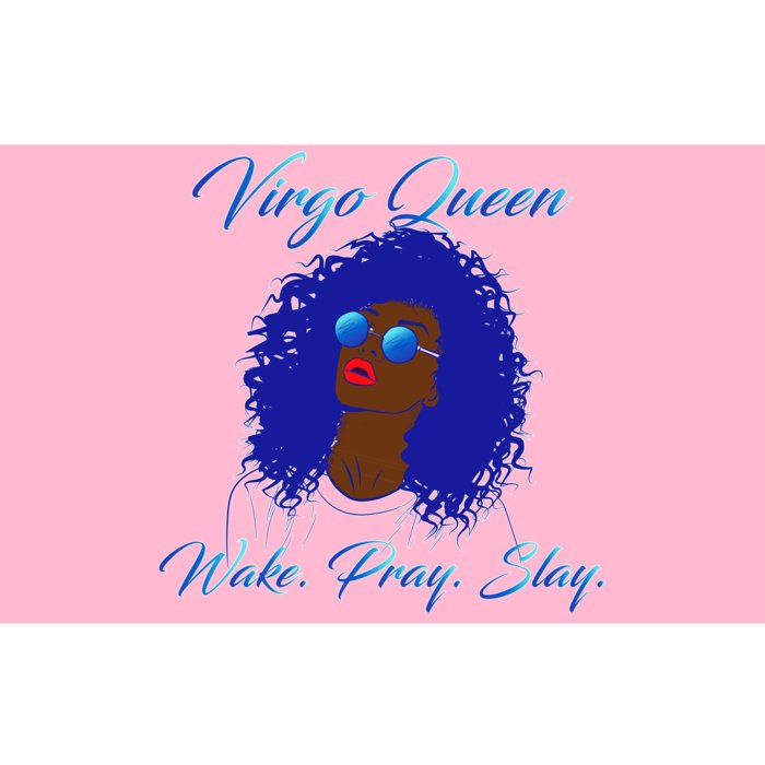 Virgo Queen Wake Pray Slay Bumper Sticker