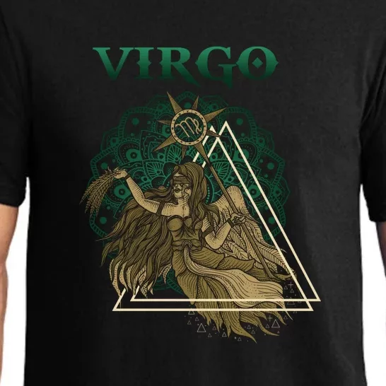 Virgo stylized design Pajama Set