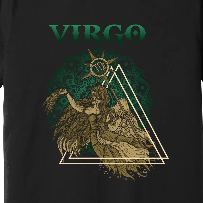 Virgo stylized design Premium T-Shirt