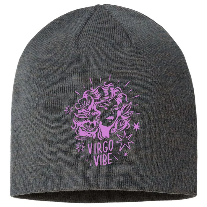 Virgo Vibe Zodiac 8 1/2in Sustainable Knit Beanie