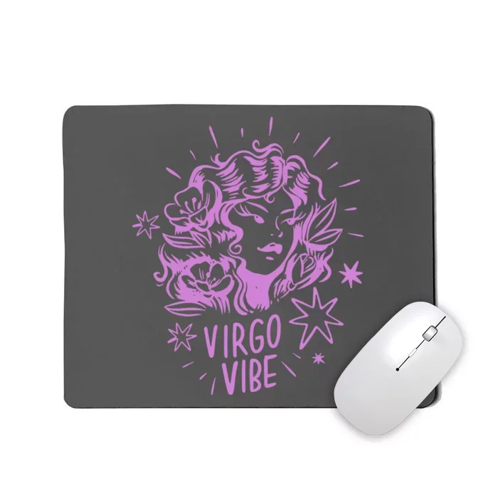 Virgo Vibe Zodiac Mousepad