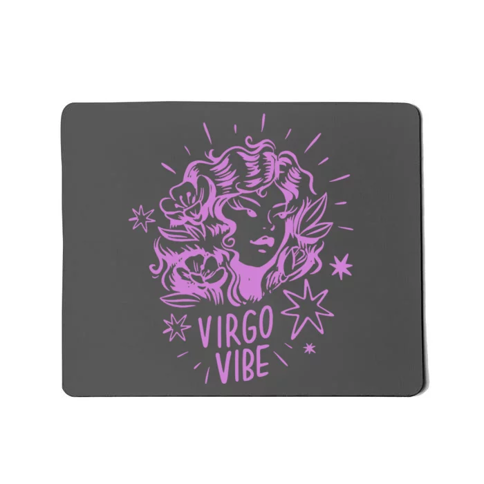 Virgo Vibe Zodiac Mousepad