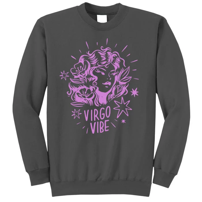 Virgo Vibe Zodiac Tall Sweatshirt