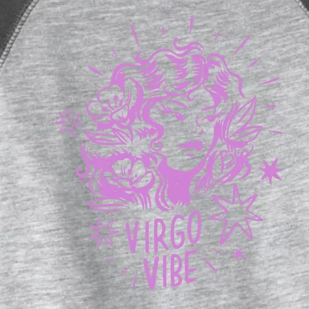 Virgo Vibe Zodiac Toddler Fine Jersey T-Shirt