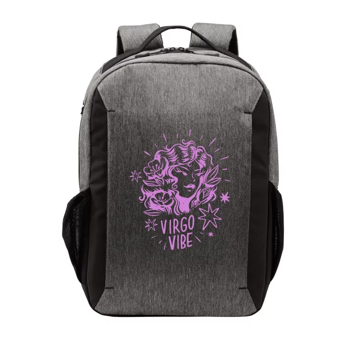 Virgo Vibe Zodiac Vector Backpack