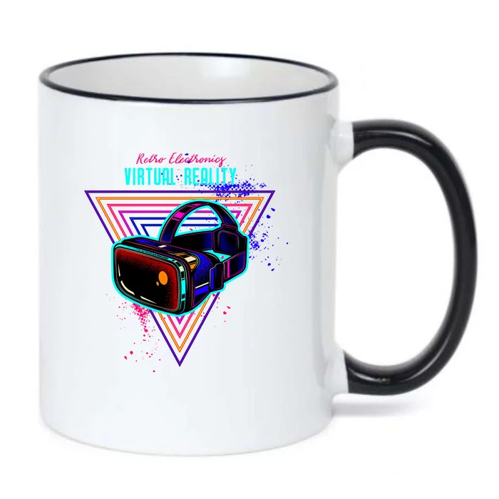 Virtual Reality Neon Black Color Changing Mug