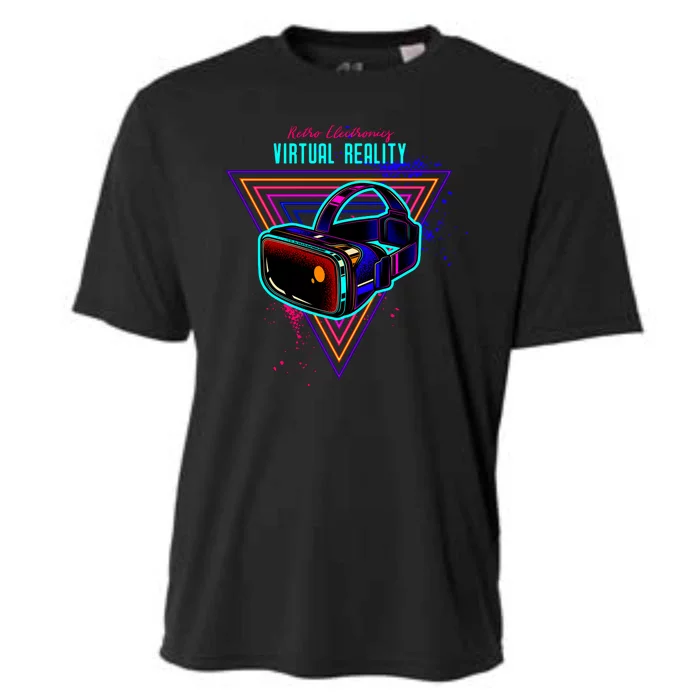 Virtual Reality Neon Cooling Performance Crew T-Shirt