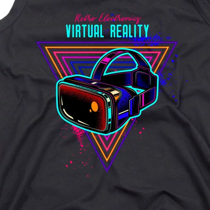 Virtual Reality Neon Tank Top