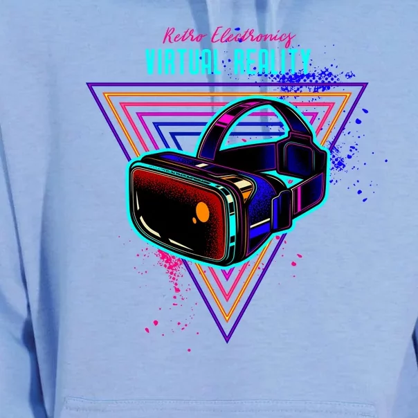 Virtual Reality Neon Unisex Surf Hoodie