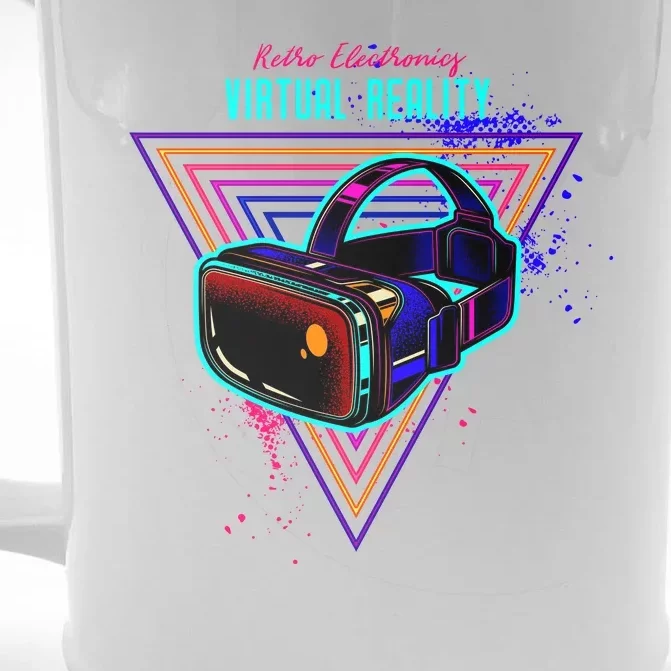 Virtual Reality Neon Front & Back Beer Stein