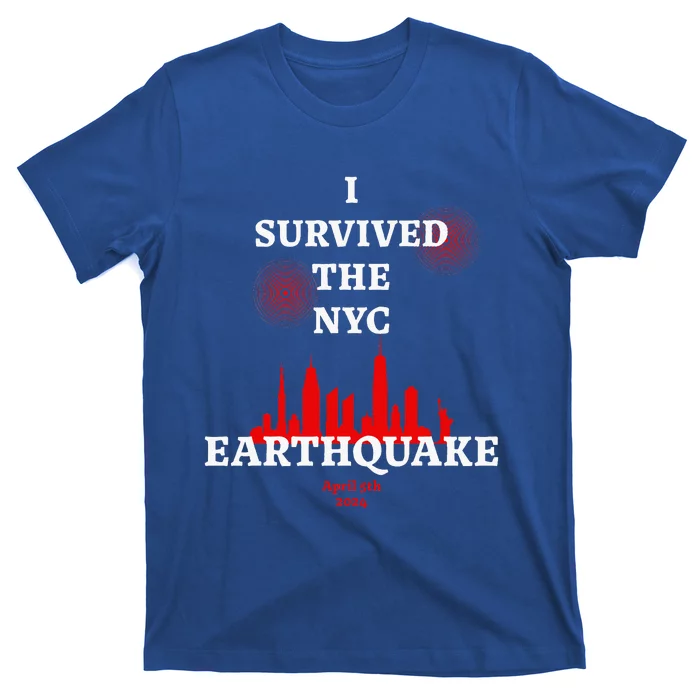 Viral I Survived The Nyc Earthquake T-Shirt