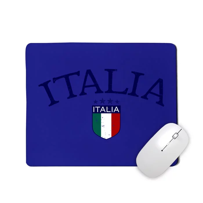 Vintage Italia Soccer Gift Mousepad