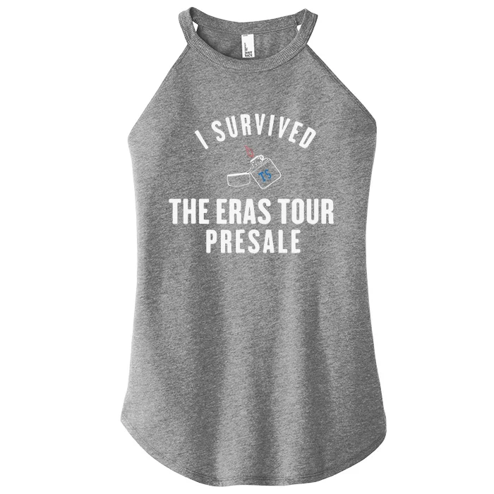 Vintage I Survived The Tour Presale Women’s Perfect Tri Rocker Tank