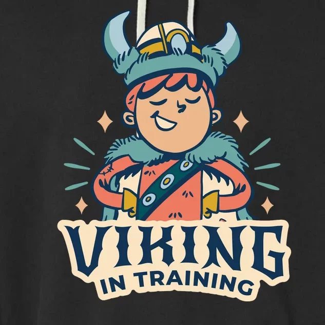 Viking In Training Garment-Dyed Fleece Hoodie