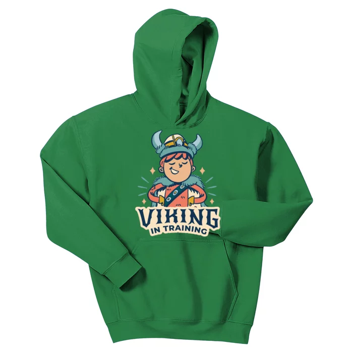 Viking In Training Kids Hoodie