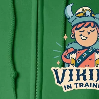 Viking In Training Full Zip Hoodie