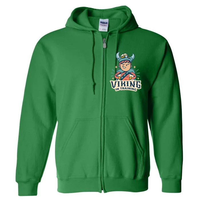 Viking In Training Full Zip Hoodie