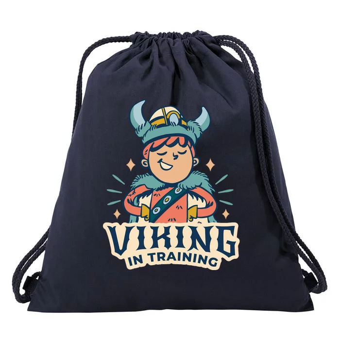 Viking In Training Drawstring Bag