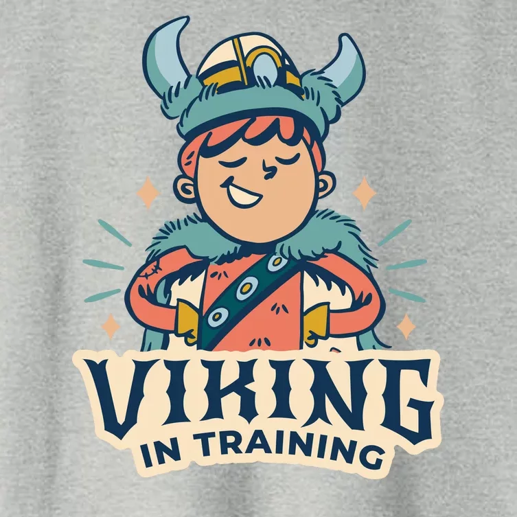 Viking In Training Women's Crop Top Tee