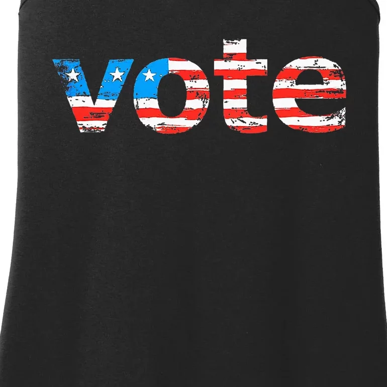 Vote In The Election. Votes Count! Yours Does Ladies Essential Tank