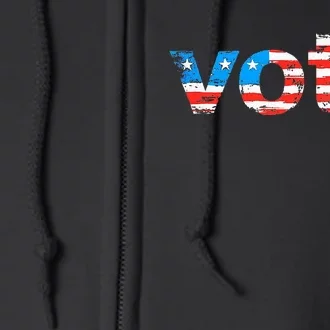 Vote In The Election. Votes Count! Yours Does Full Zip Hoodie