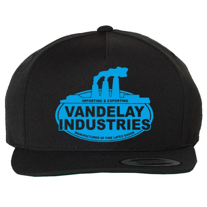 Vandelay Industries Wool Snapback Cap