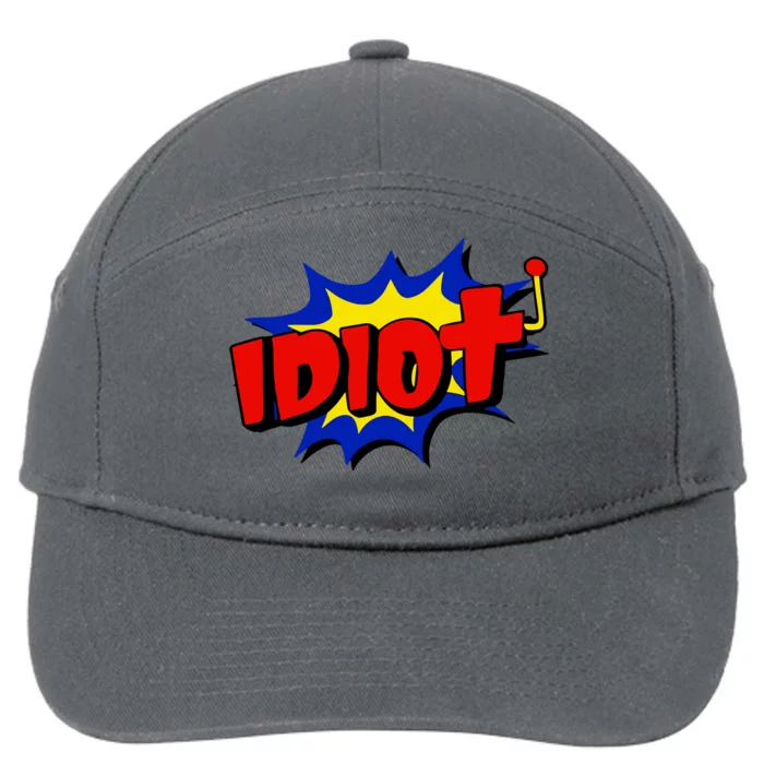 Vegasmatt Idiot 7-Panel Snapback Hat