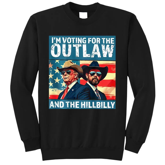 Vintage IM Voting For The Outlaw And The Hillbilly Sweatshirt