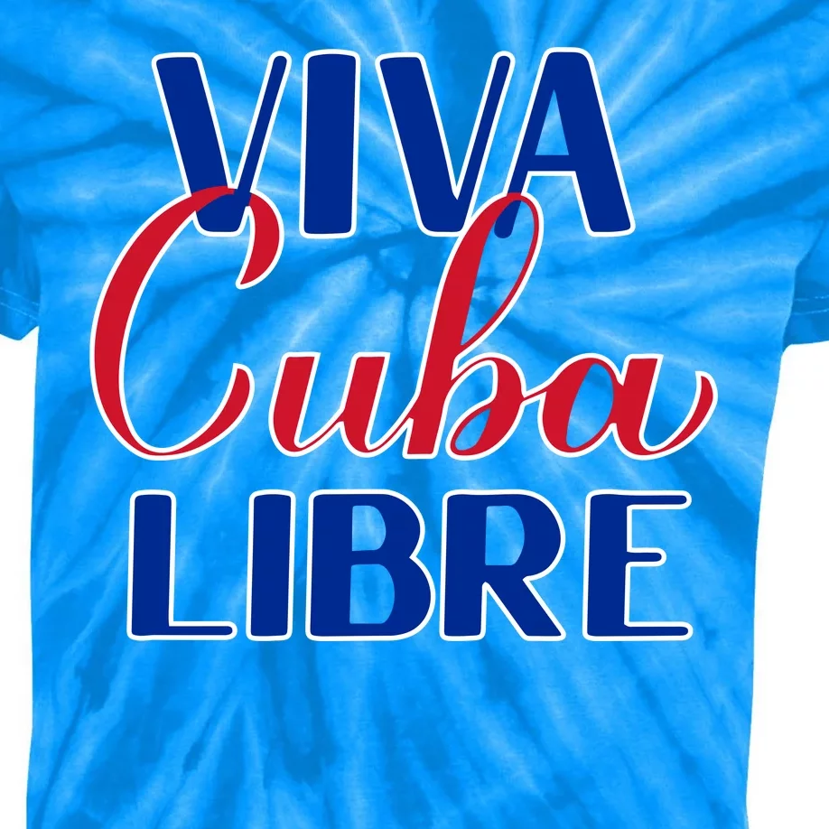 Viva Cuba Libre Kids Tie-Dye T-Shirt