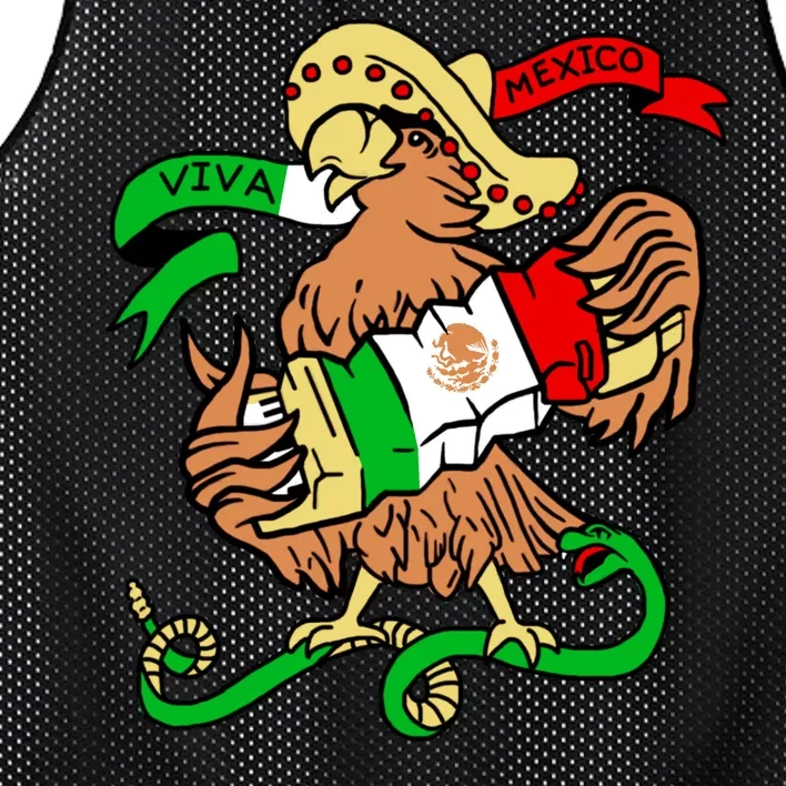 Viva Mexico Mesh Reversible Basketball Jersey Tank