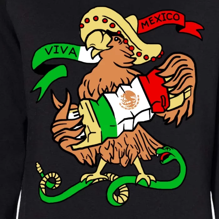 Viva Mexico Womens California Wash Sweatshirt