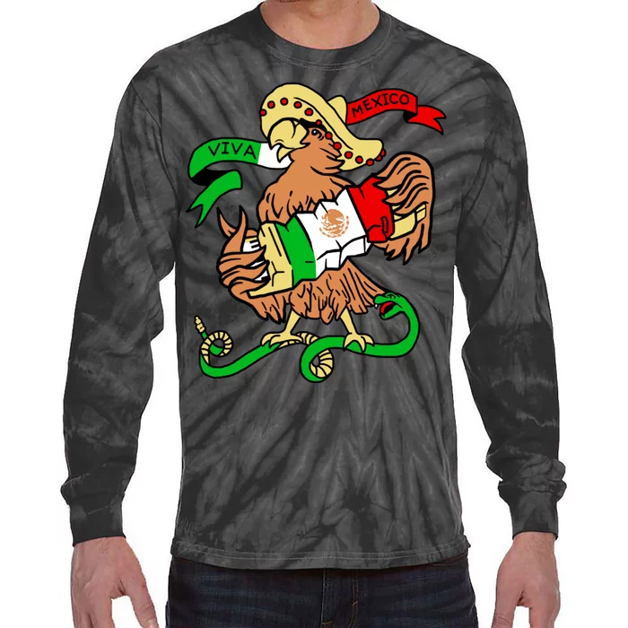 Viva Mexico Tie-Dye Long Sleeve Shirt