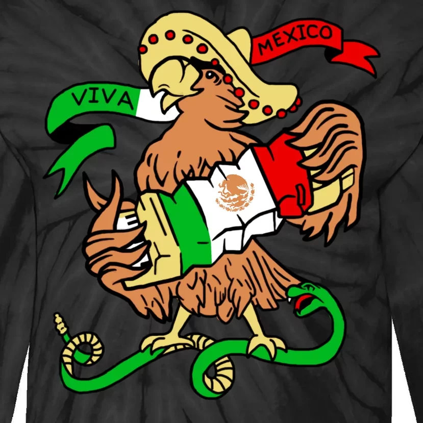 Viva Mexico Tie-Dye Long Sleeve Shirt