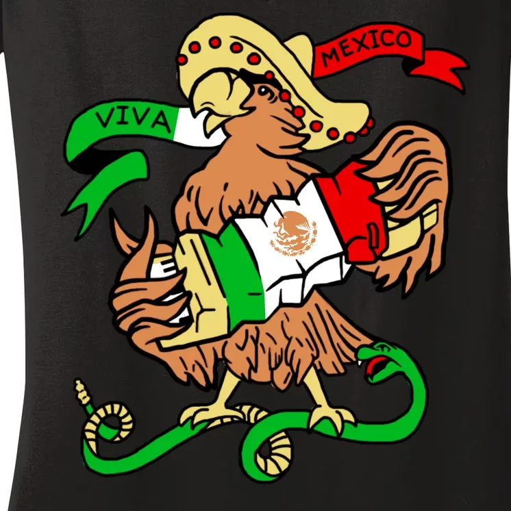 Viva Mexico Women's V-Neck T-Shirt