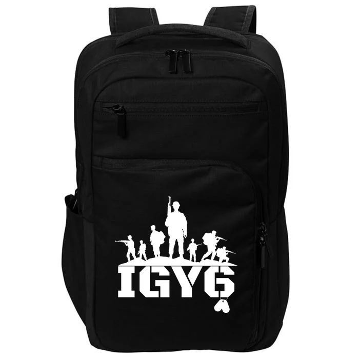 Veteran Igy6 War Vet Soldiers Gift Impact Tech Backpack