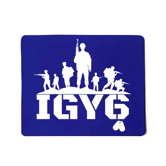 Veteran Igy6 War Vet Soldiers Gift Mousepad